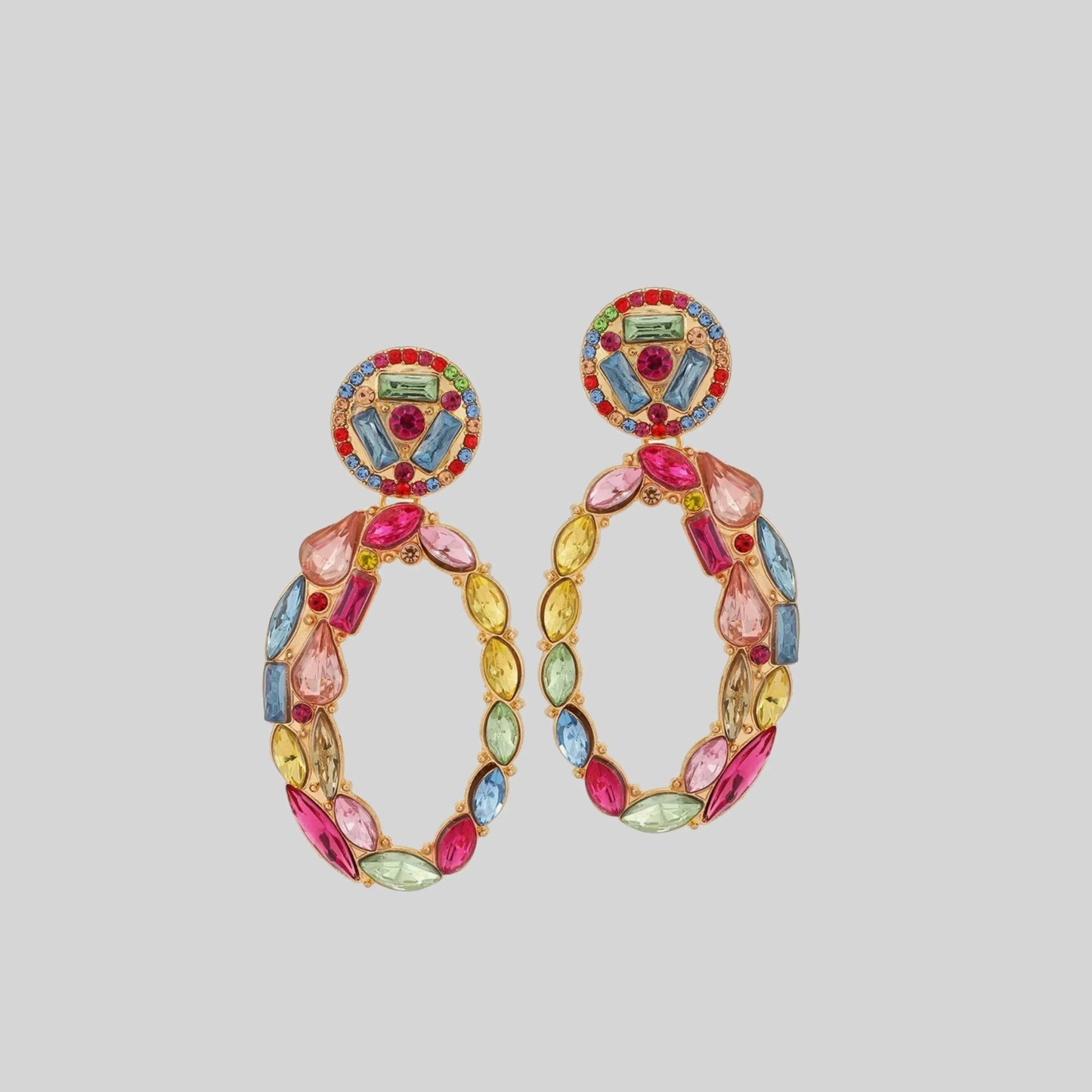 Pendientes Rose Glam- XL