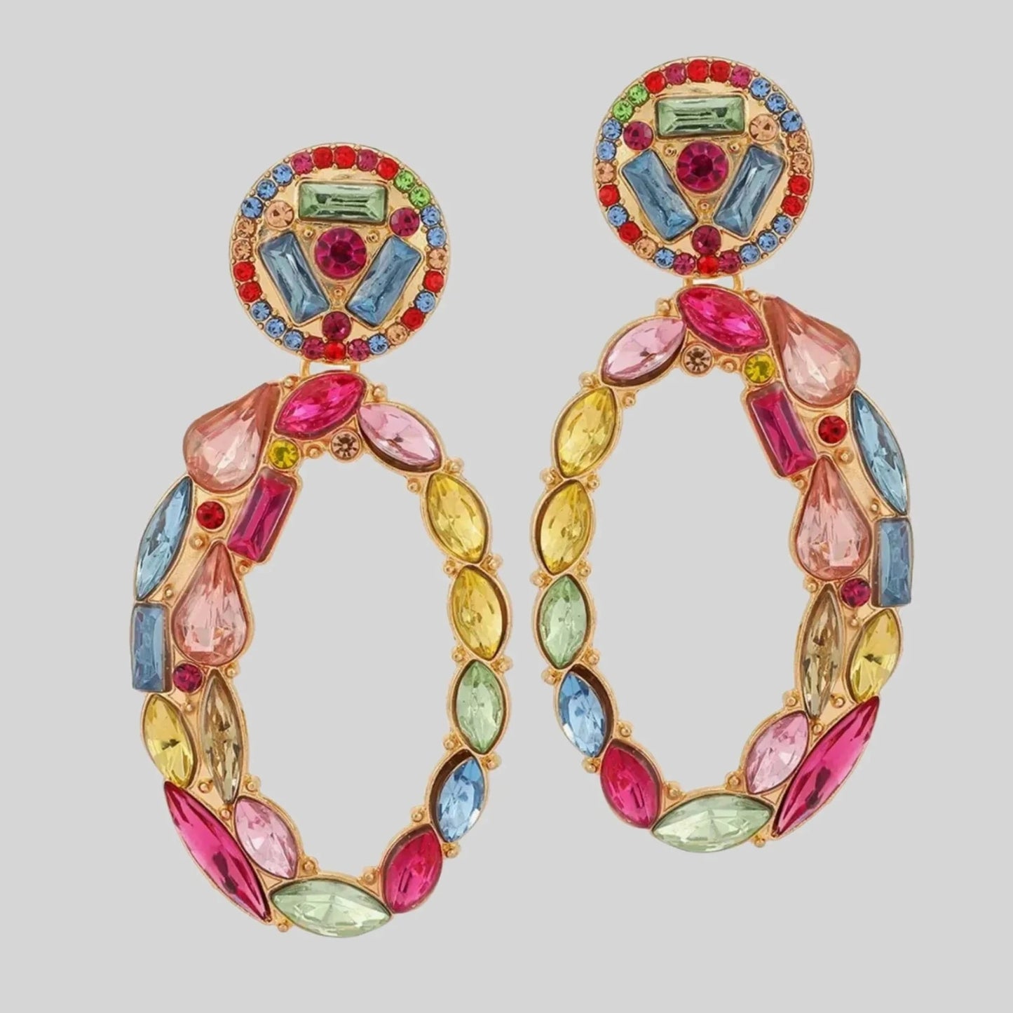 Pendientes Rose Glam- XL