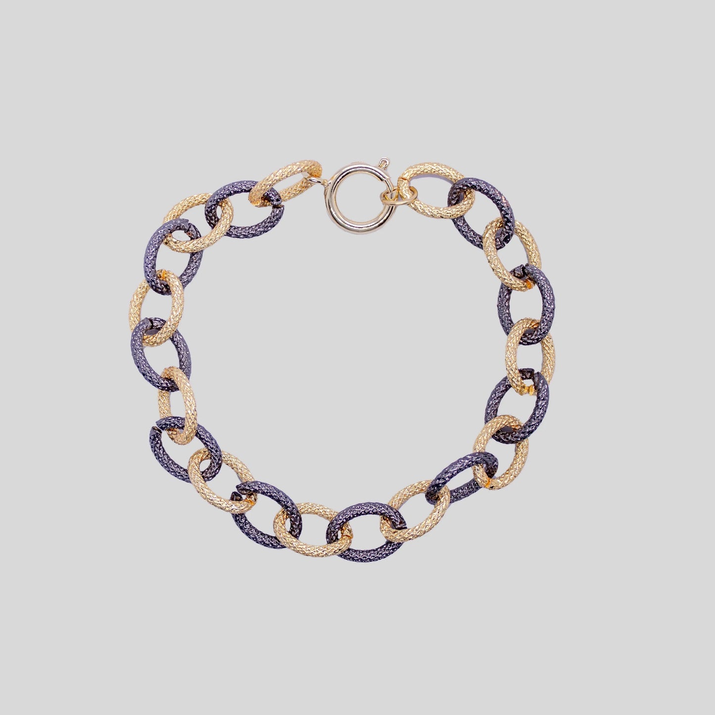 Pulsera Oro Y Plomo